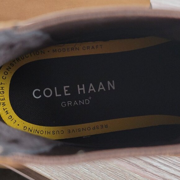 NEW Cole Haan Grand Chelsea Boots Men Size 11.5 Nubuck Dress Casual Chukka Shoes - Picture 8 of 10